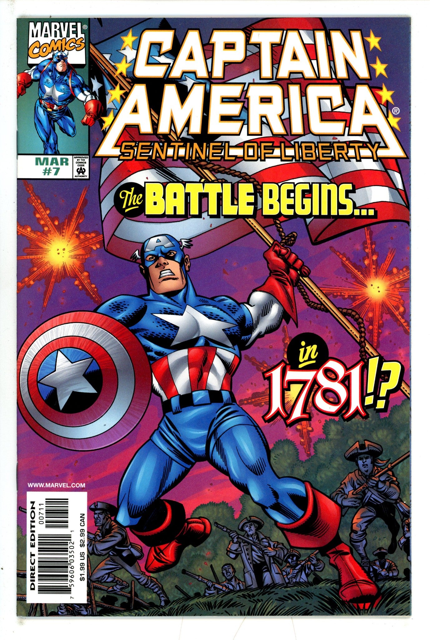 Captain America: Sentinel of Liberty Vol 1 7 (1999)
