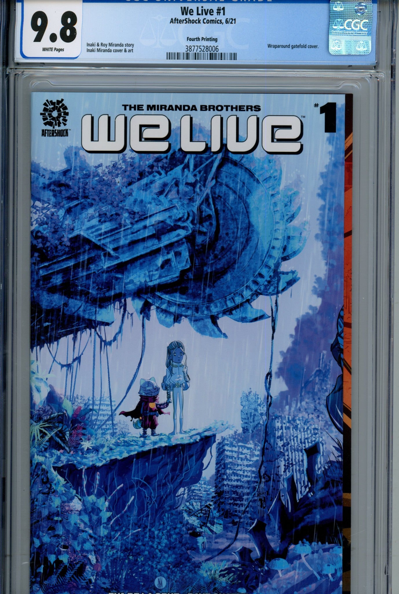 We Live 1 4Th Print CGC 9.8 (2021)
