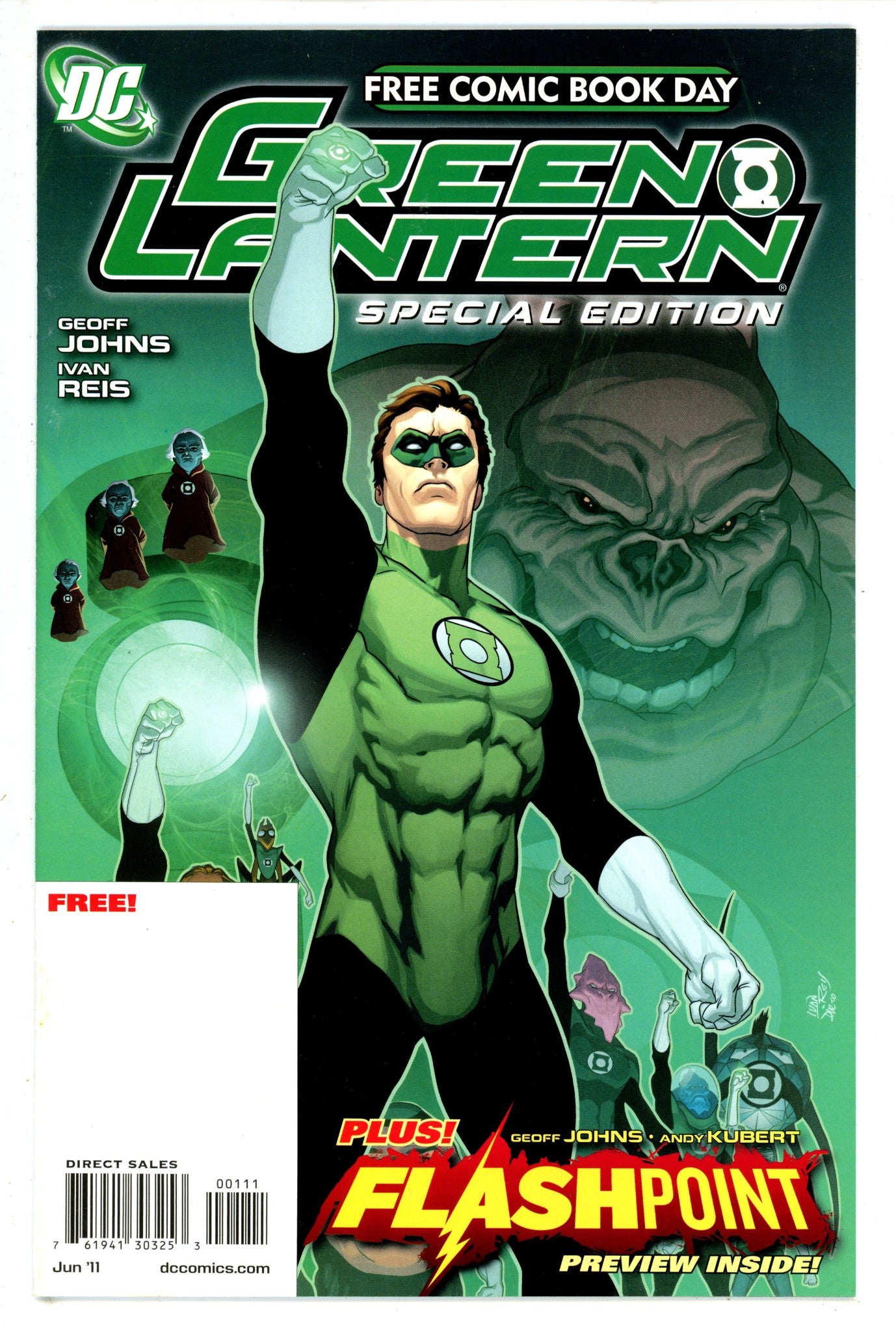 FCBD 2011 Green Lantern Flashpoint Special Edition 1 (2011)