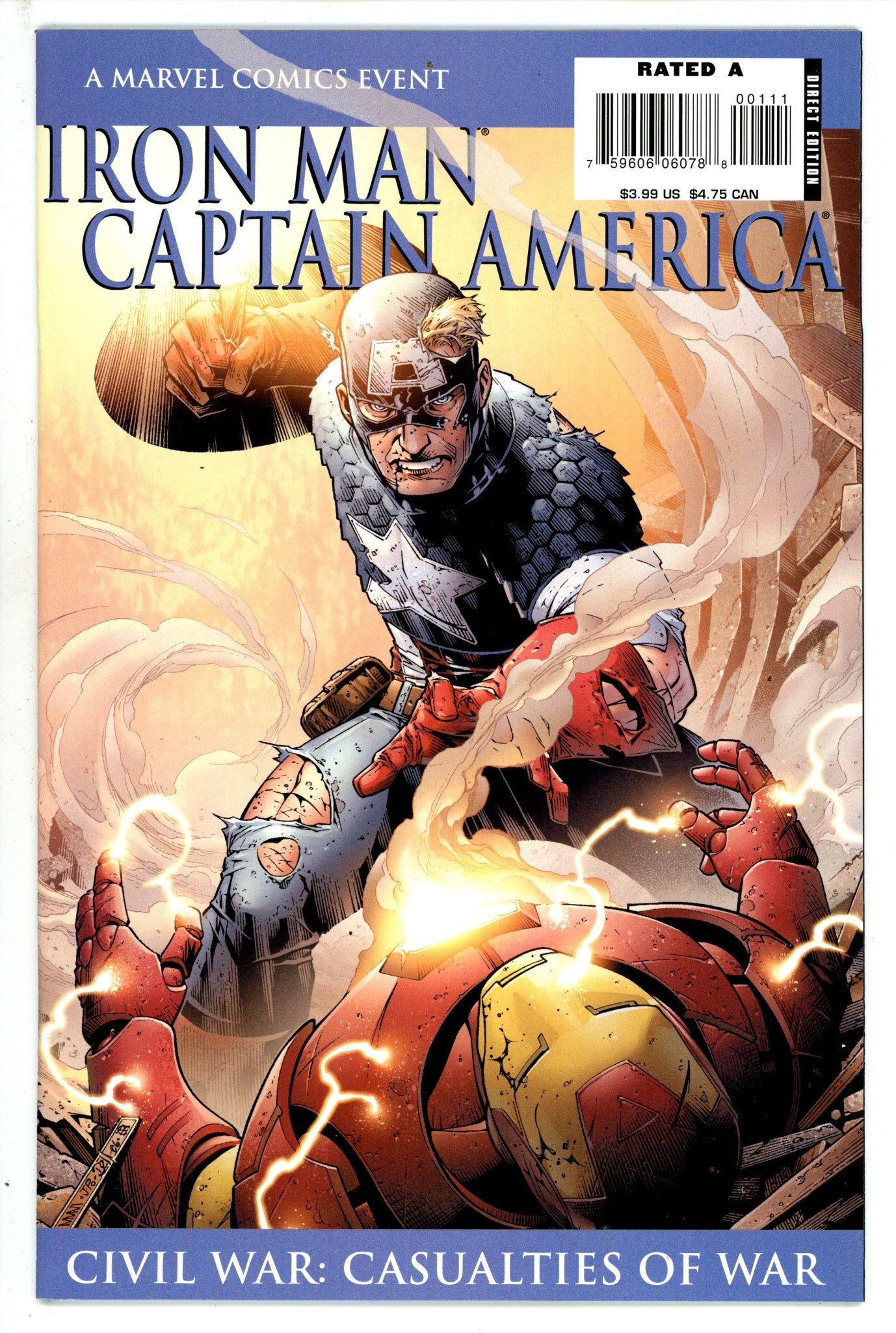 Iron Man / Captain America: Casualties of War 1 (2007)