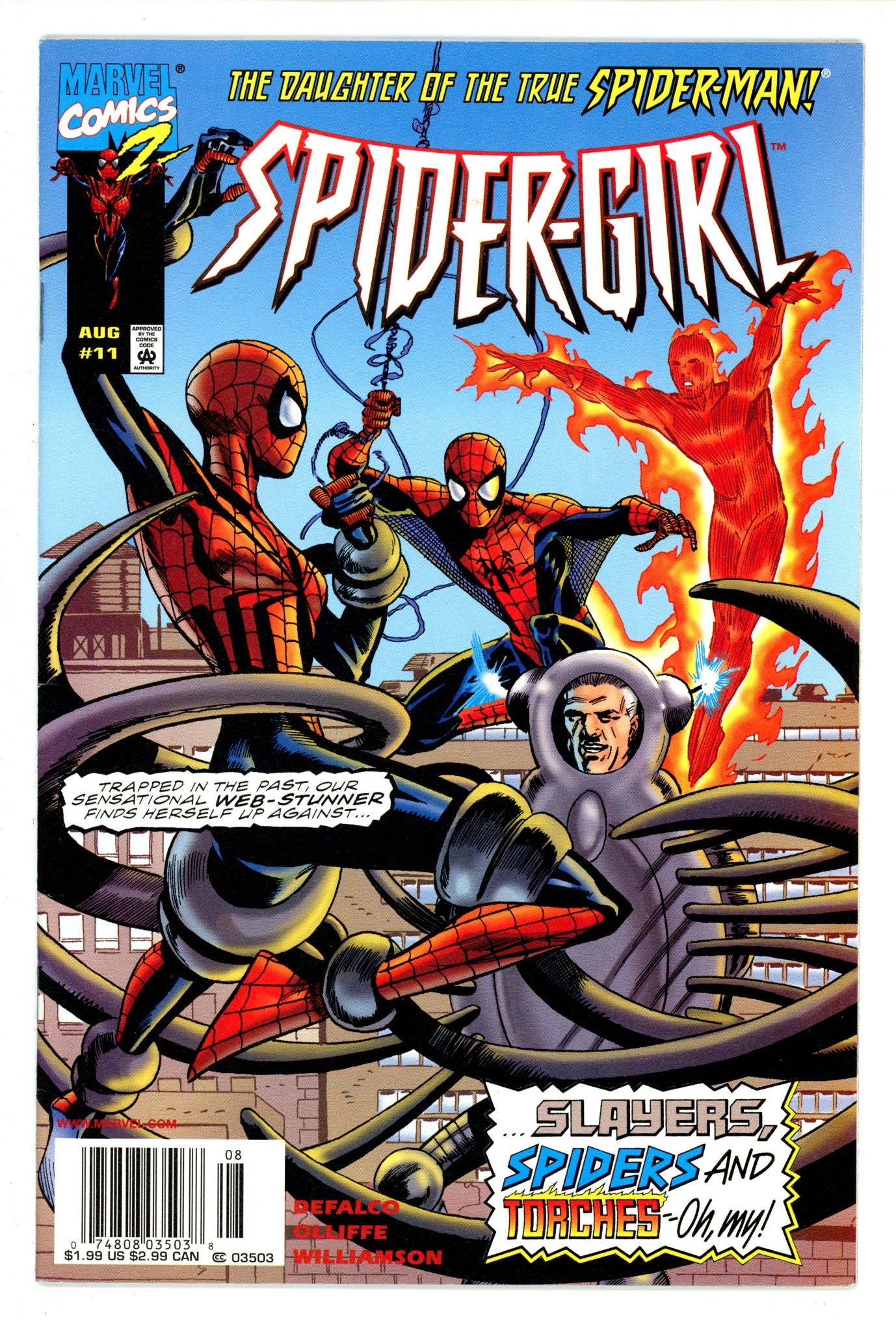 Spider-Girl Vol 1 11 Newsstand VF-