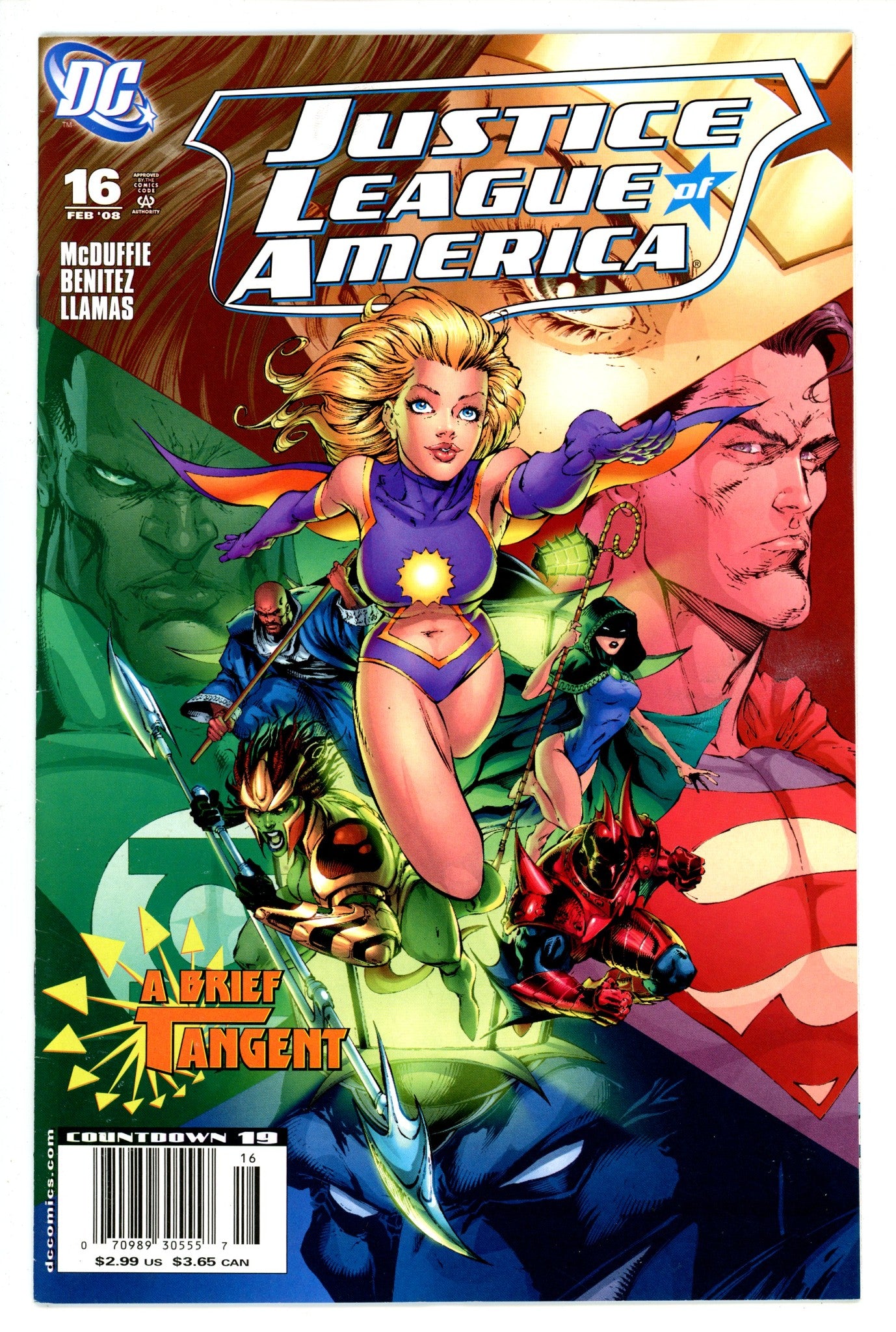 Justice League of America Vol 2 16 Newsstand (2008)