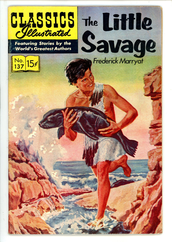 Classics Illustrated The Little Savage 137 HRN 136 VG+