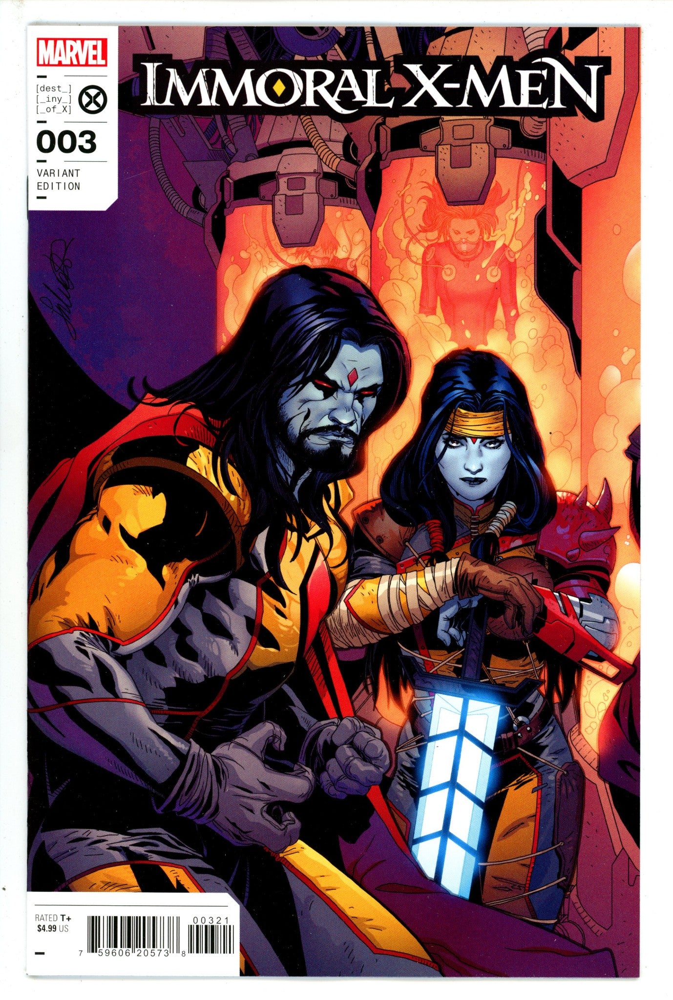 Immoral X-Men 3 Larroca Connecting Variant (2023)