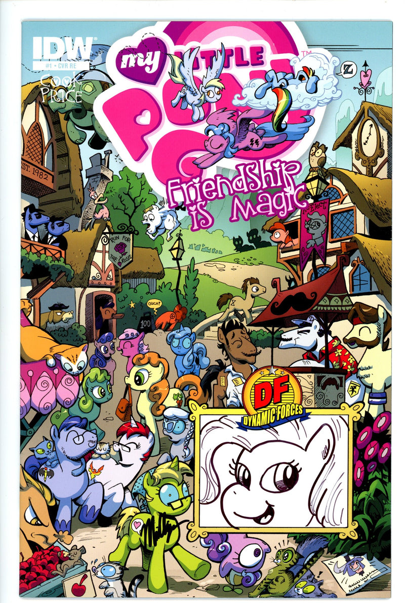 My Little Pony: Friendship Is Magic 1 Variant Sketched Milligan VF/NM