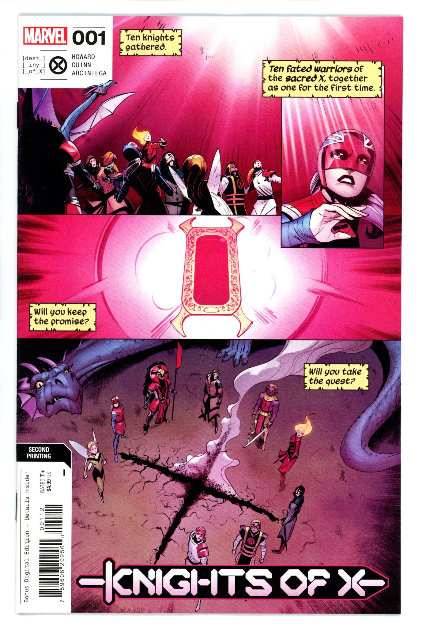 Knights of X 1 2nd Print (2022)