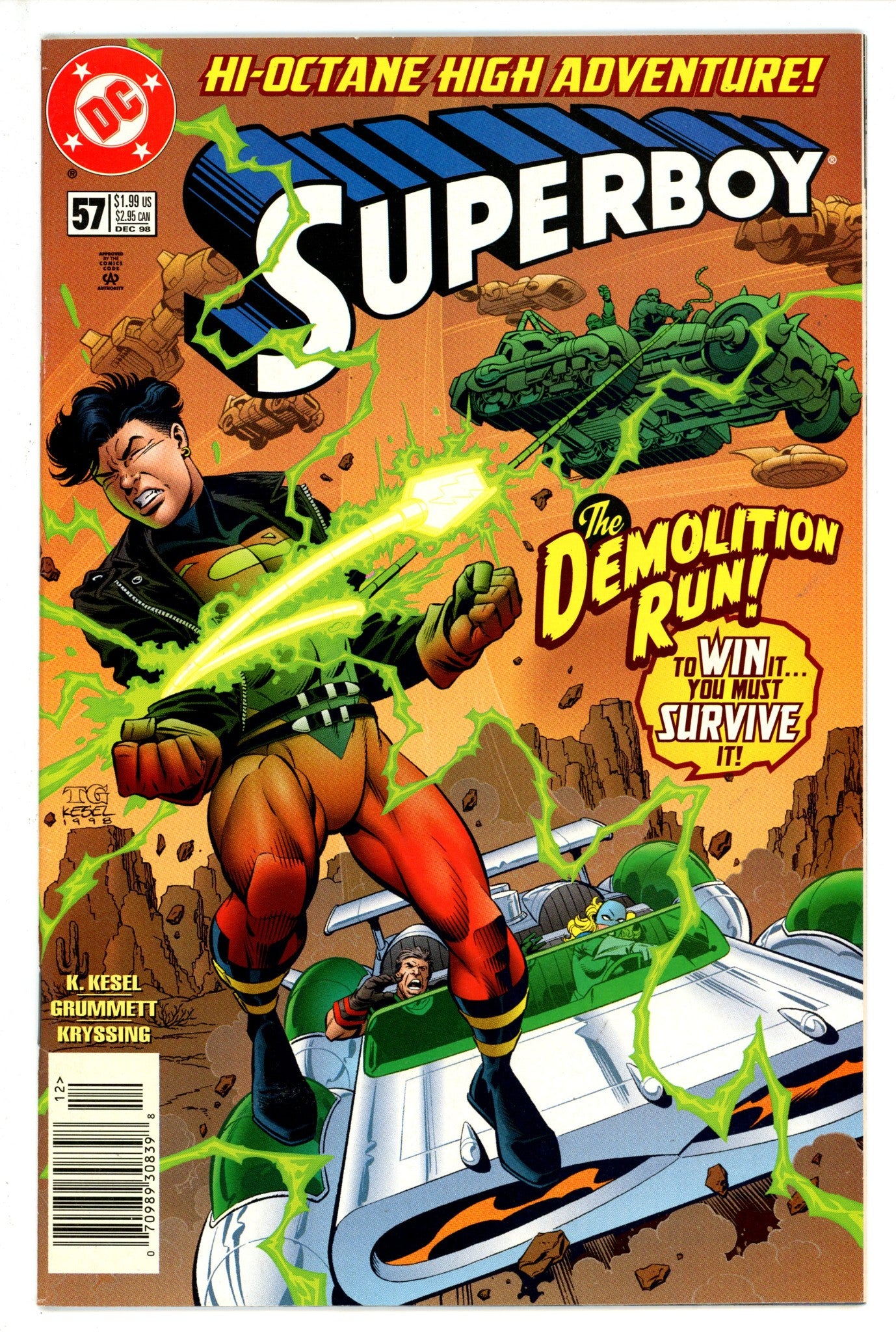 Superboy Vol 3 57 Newsstand