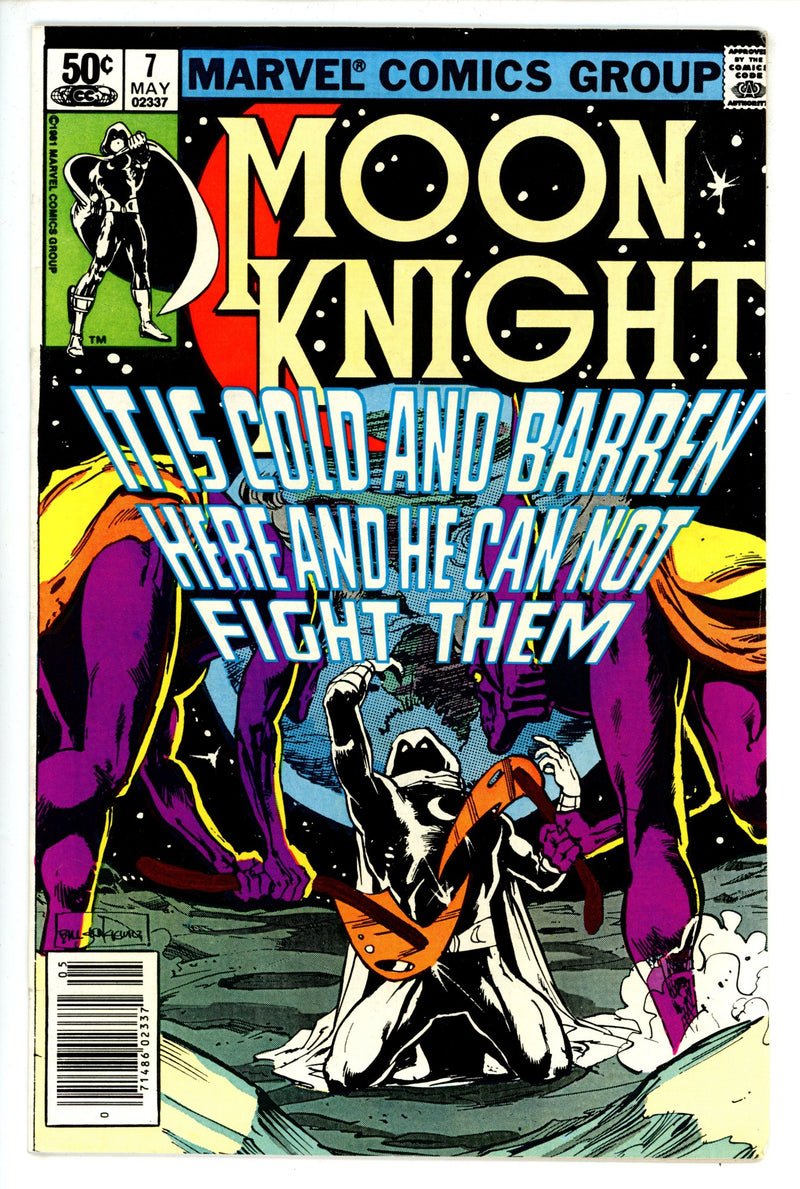Moon Knight Vol 1 7 Newsstand VF/NM
