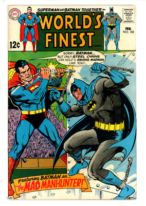 World's Finest Comics 182 FN (1968)