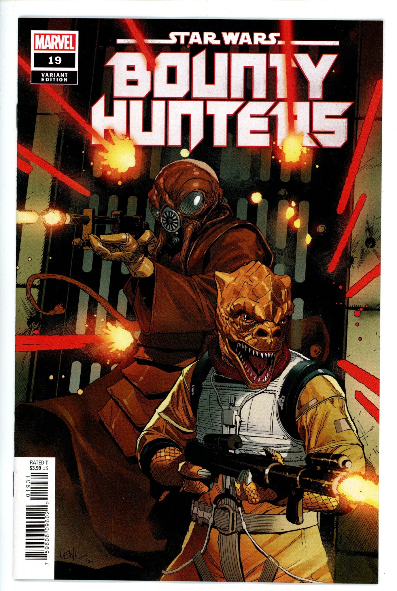 Star Wars Bounty Hunters 19 Yu Variant (2021)