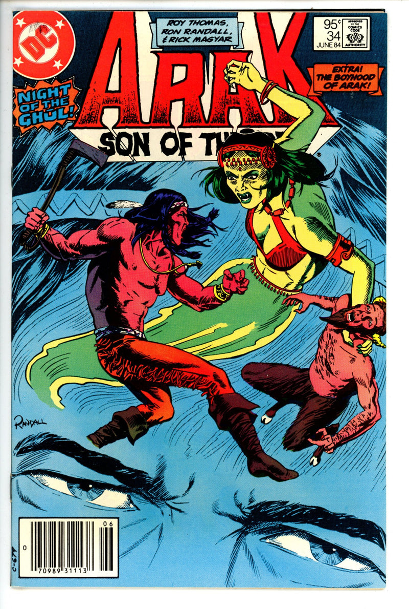 Arak / Son of Thunder 34 Canadian VF+