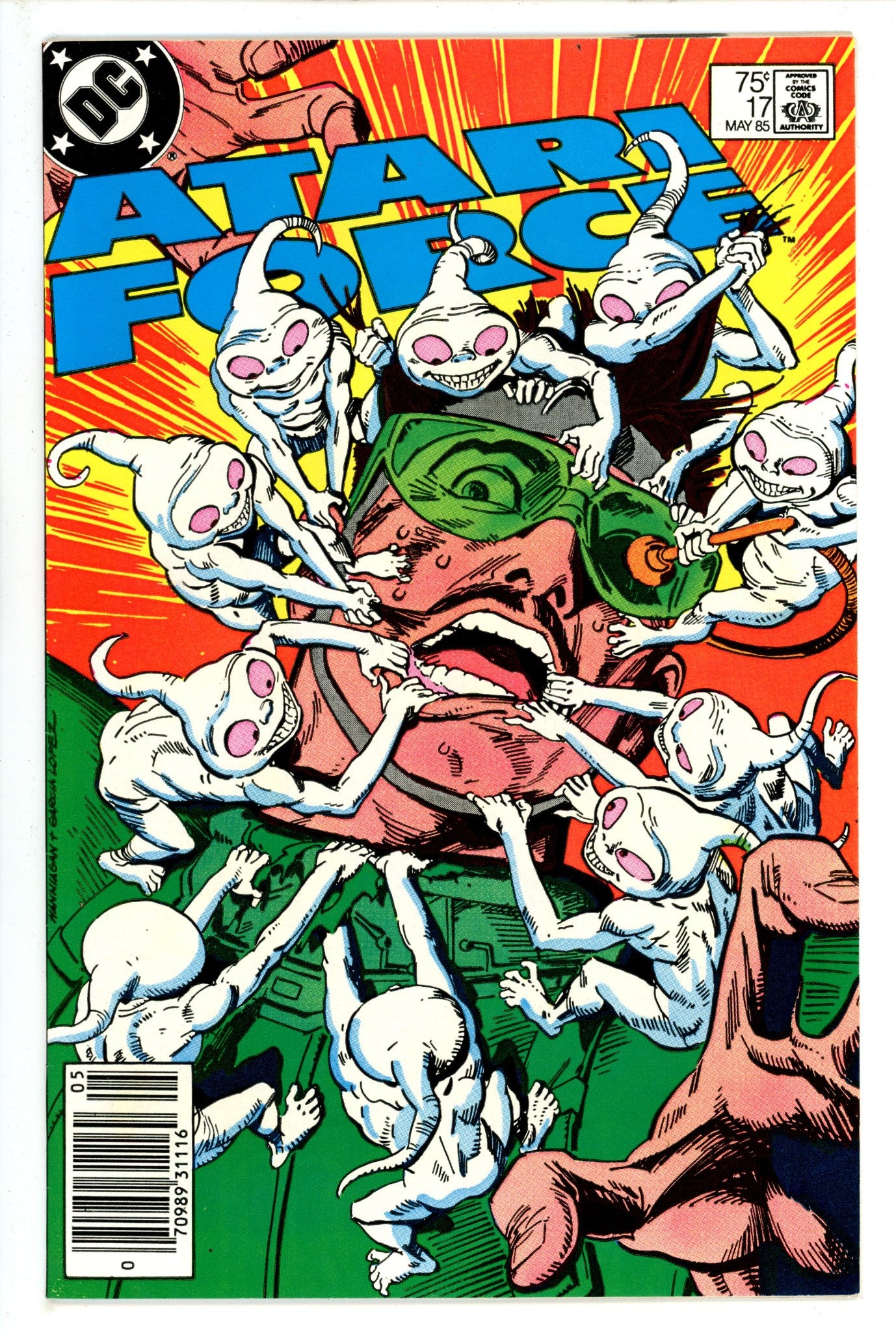 Atari Force Vol 2 17 Newsstand (1985)