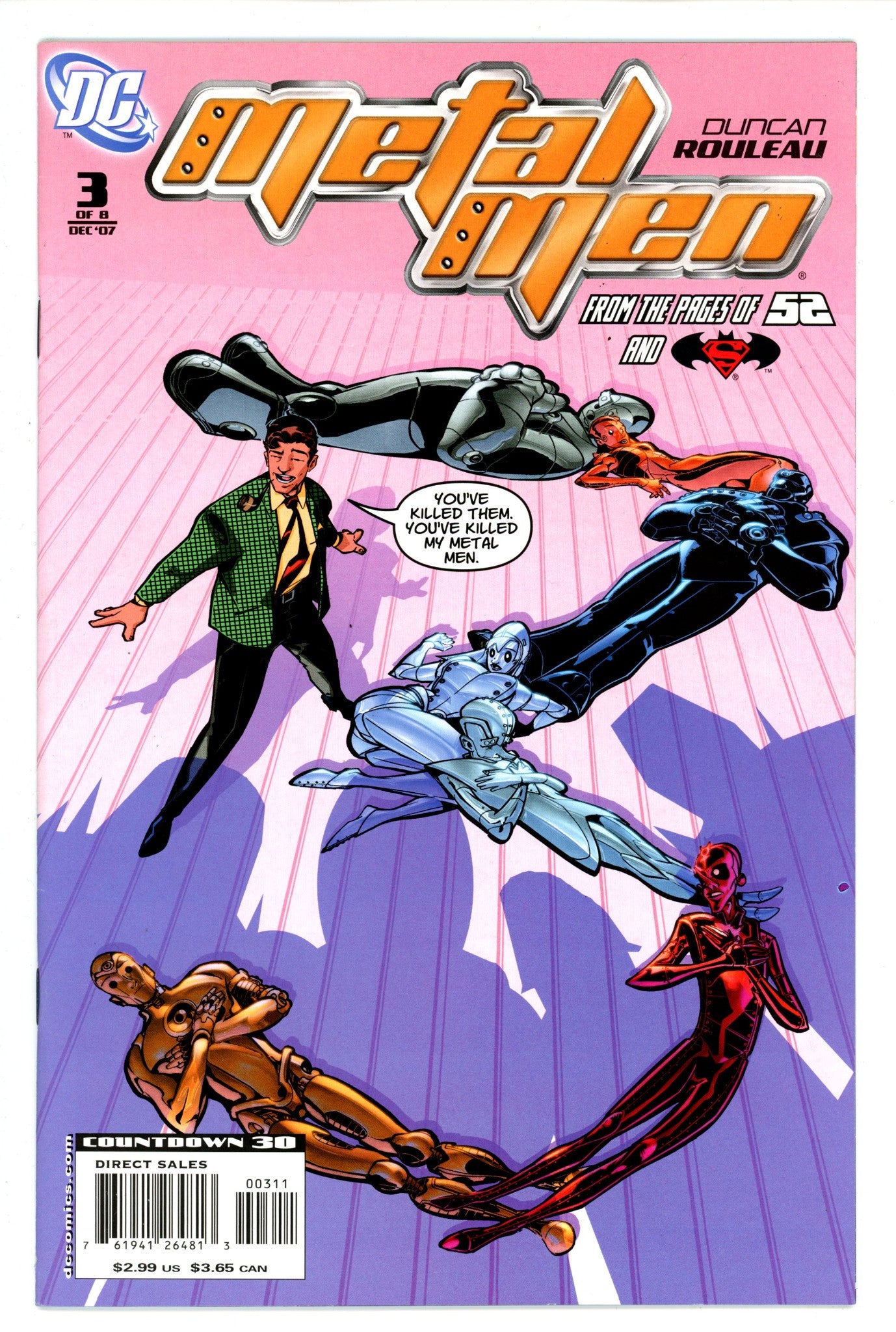 Metal Men Vol 3 3 (2007)