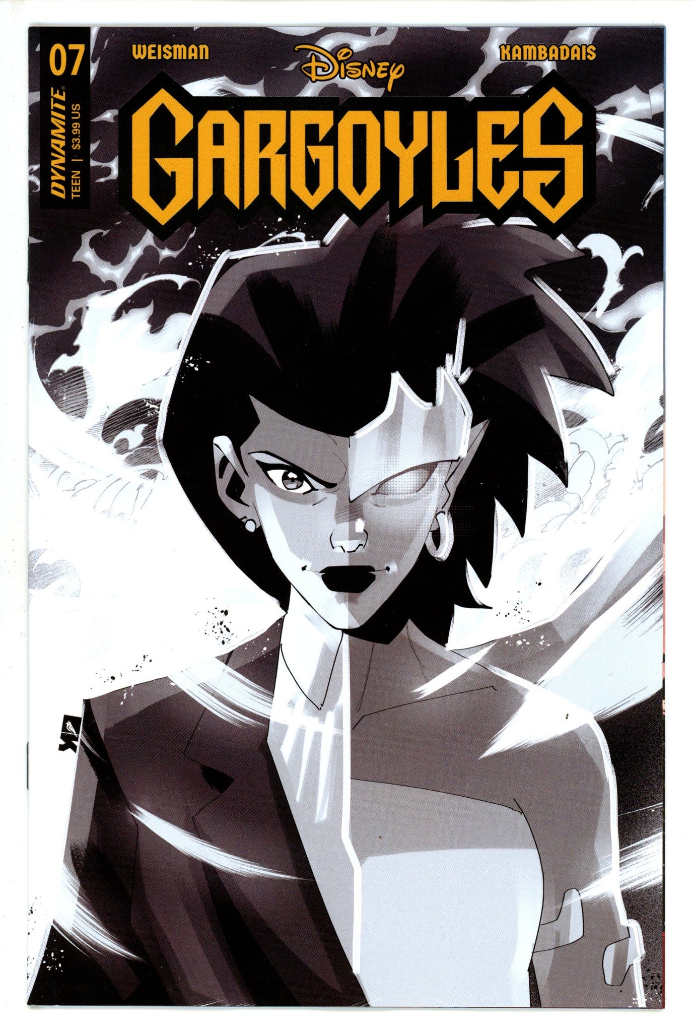 Gargoyles 7 Kambadais B&W Incentive Variant (2023)