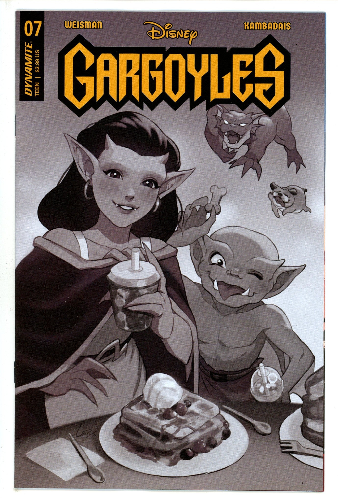 Gargoyles 7 Leirix B&W Incentive Variant (2023)