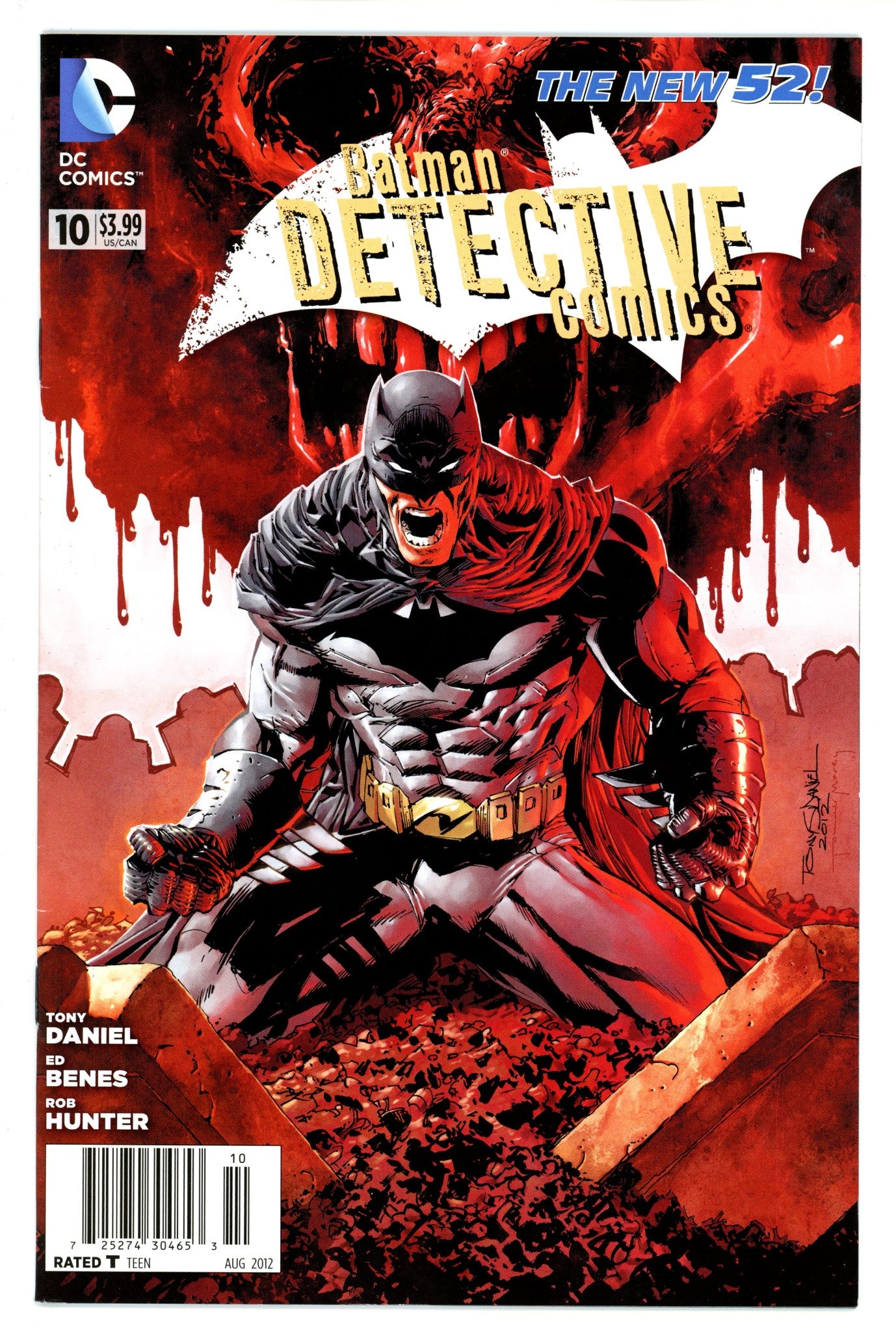 Detective Comics Vol 2 10 Newsstand VF+