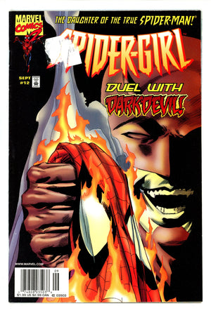 Spider-Girl Vol 1 12 Newsstand VG/FN