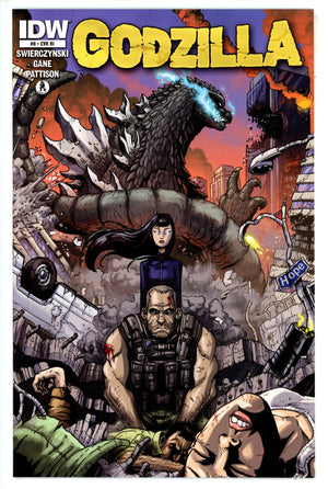 Godzilla 8 Frank Variant NM