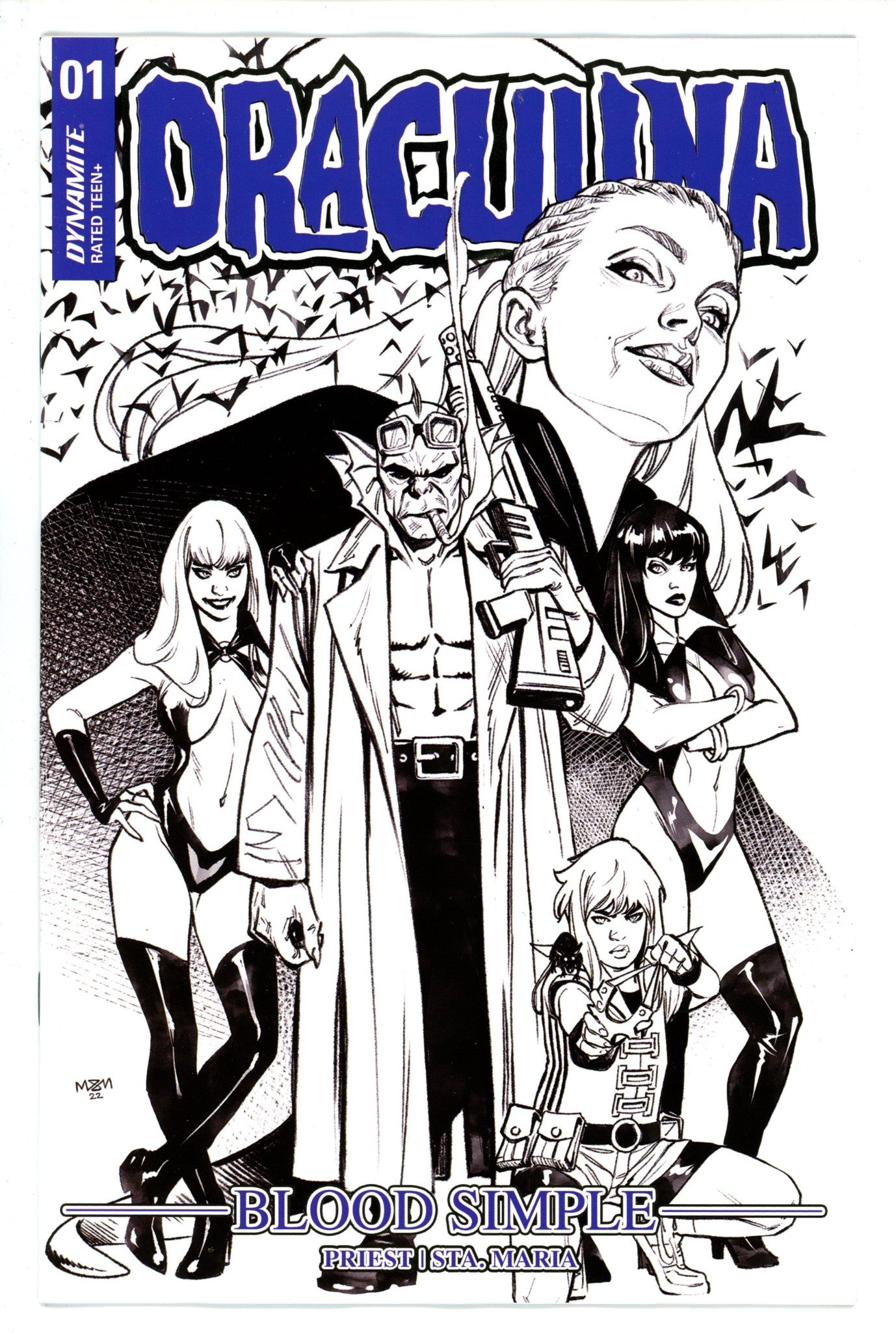 Draculina Blood Simple 1 Maria B&W Incentive Variant (2023)
