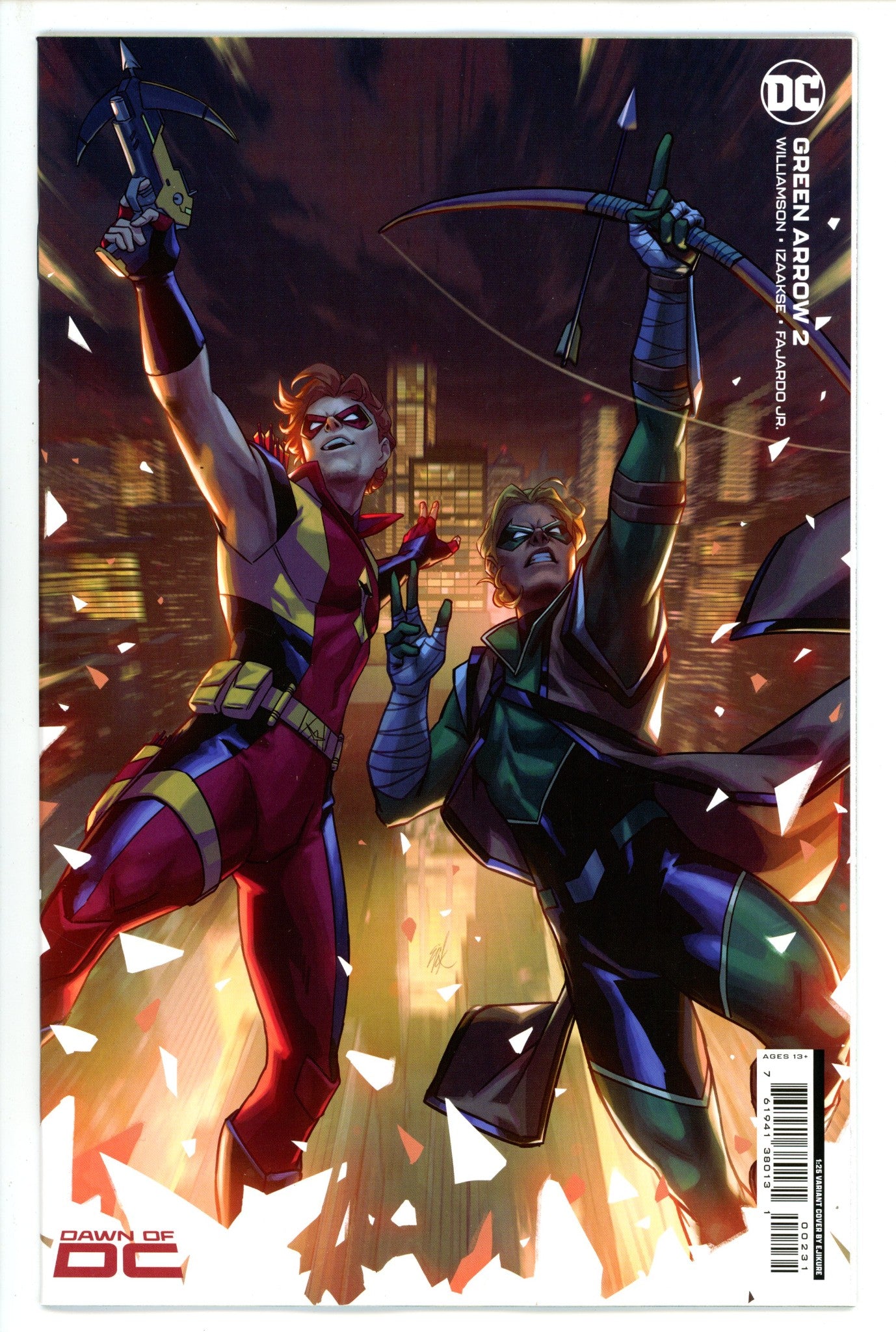 Green Arrow Vol 7 2 Ejikure Incentive Variant NM+ (2023)