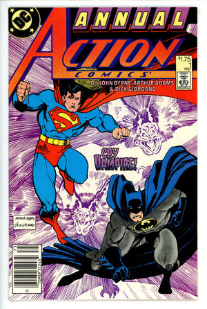 Action Comics Annual Vol 1 1 Canadian VF