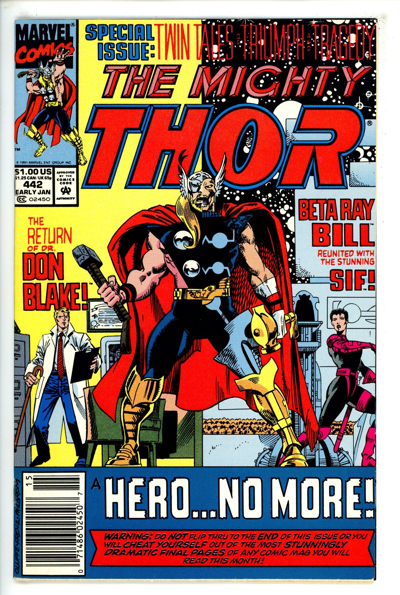 Thor Vol 1 442 Newsstand