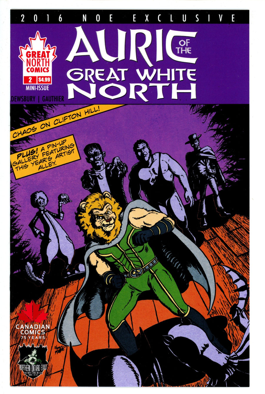 Auric Of The Great White North 2 Gauthier NOE Exclusive Variant NM- (2016)