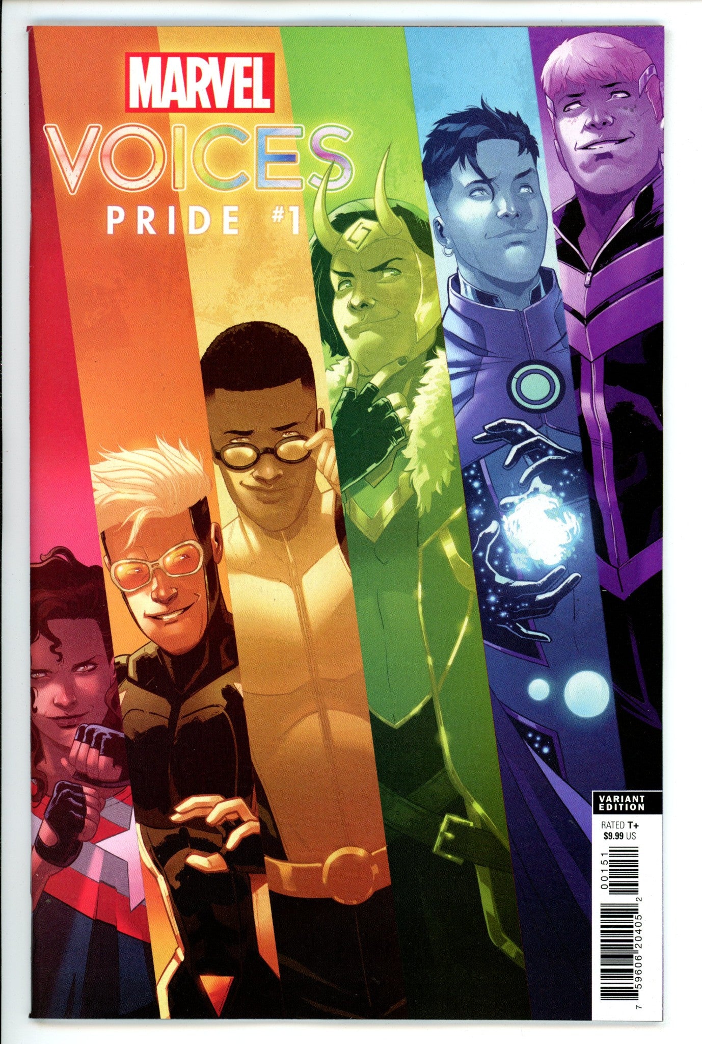 Marvels Voices Pride 1 Byrne Variant NM