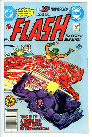 The Flash Vol 1 300 Newsstand VF/NM