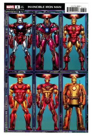 Invincible Iron Man Vol 4 3 Layton Connecting Variant (2023)