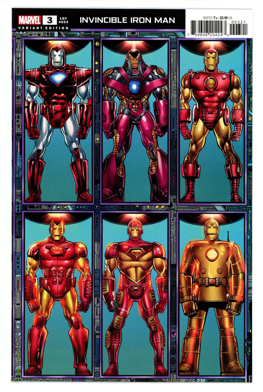Invincible Iron Man Vol 4 3 Layton Connecting Variant (2023)