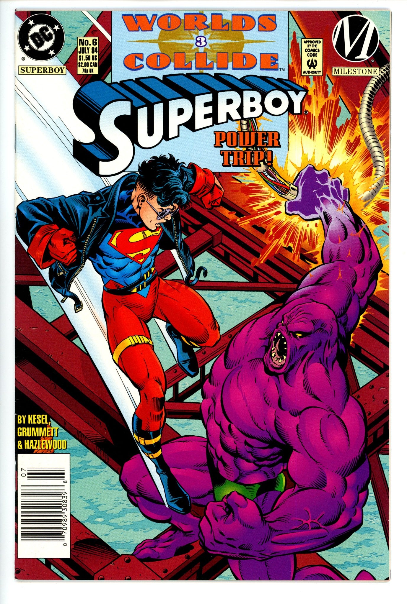 Superboy Vol 3 6 Newsstand