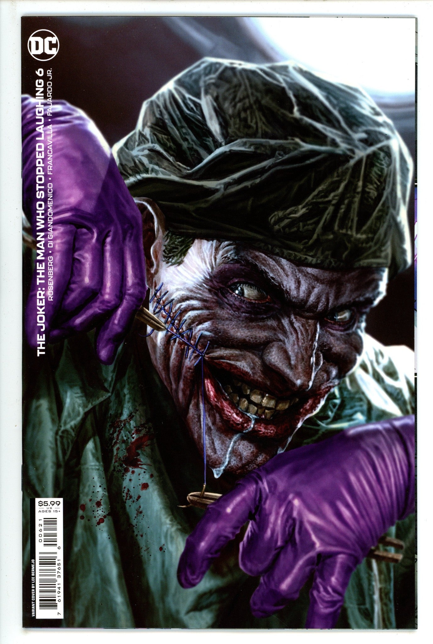 Joker The Man Who Stopped Laughing 6 Bermejo Variant (2023)