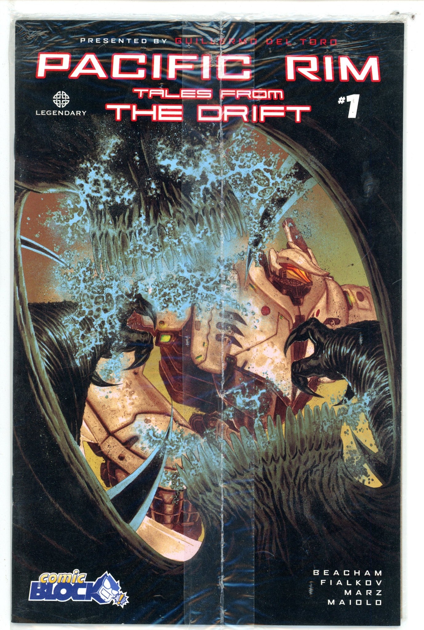 Pacific Rim Tales From The Drift 1 Comic Block Variant (2015)