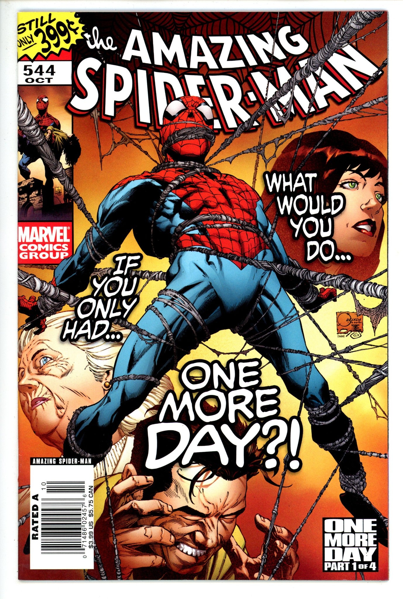 The Amazing Spider-Man Vol 2 544 Newsstand VF/NM