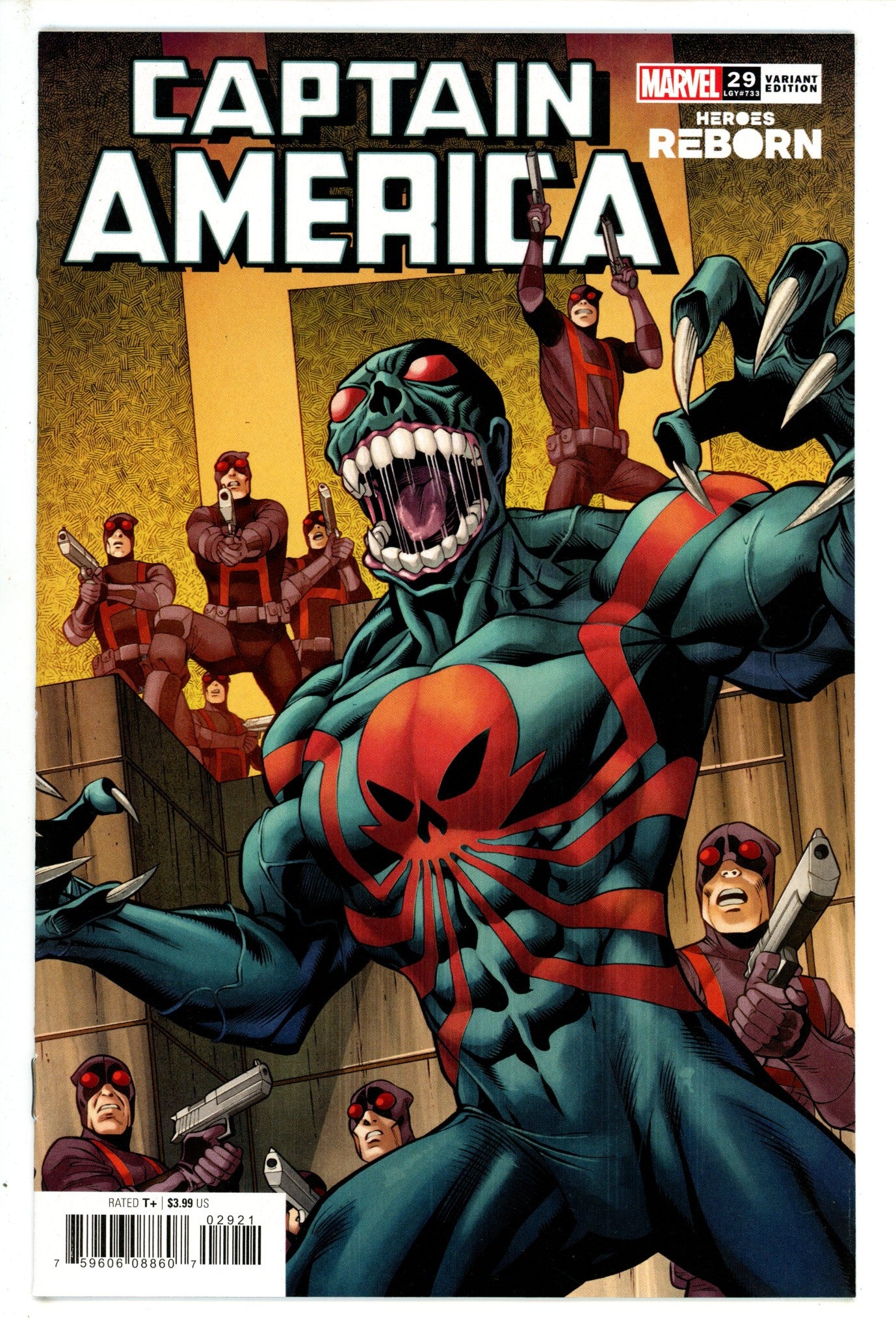 Captain America Vol 9 29 Pacheco Variant (2021)