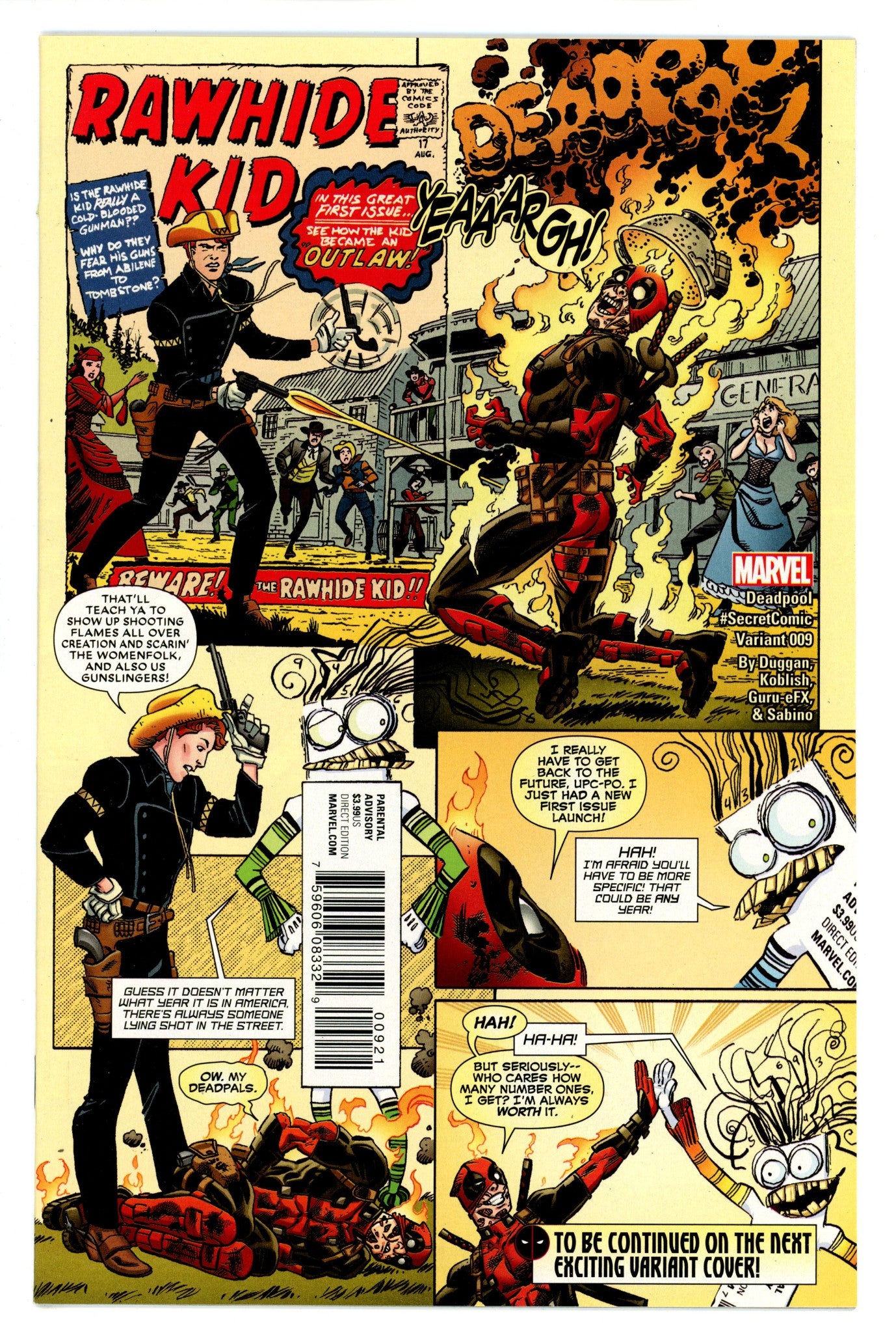 Deadpool Vol 5 9 Koblish Variant