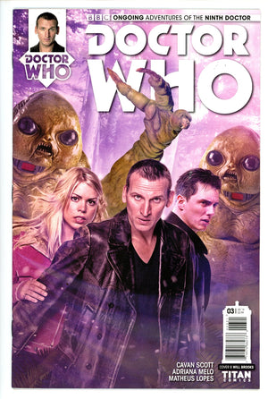 Doctor Who New Adventures With the 9th Doctor 3 Brooks Variant
