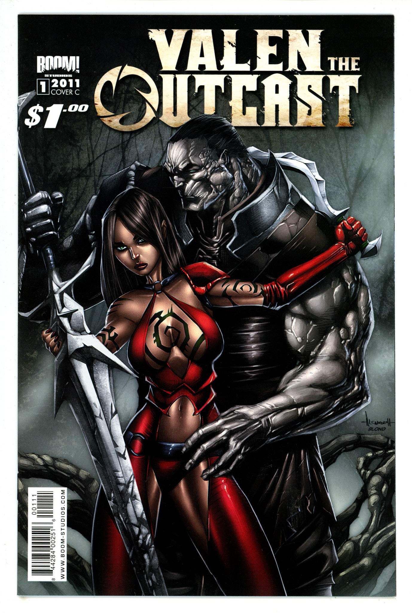 Valen the Outcast 1 Garza Variant (2011)