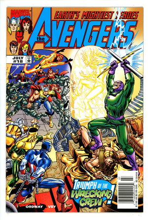 Avengers Vol 3 18 Newsstand