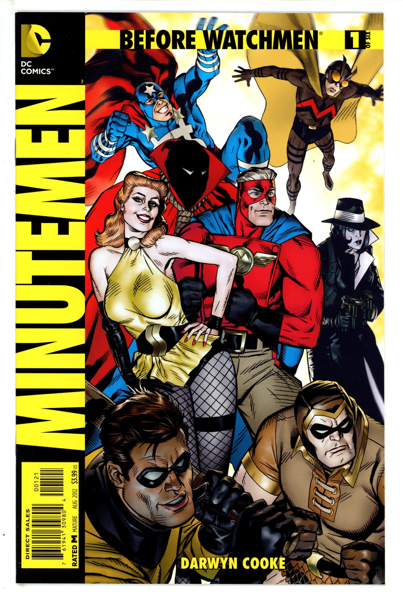 Before Watchmen: Minutemen 1 Golden Incentive Variant NM (2012)