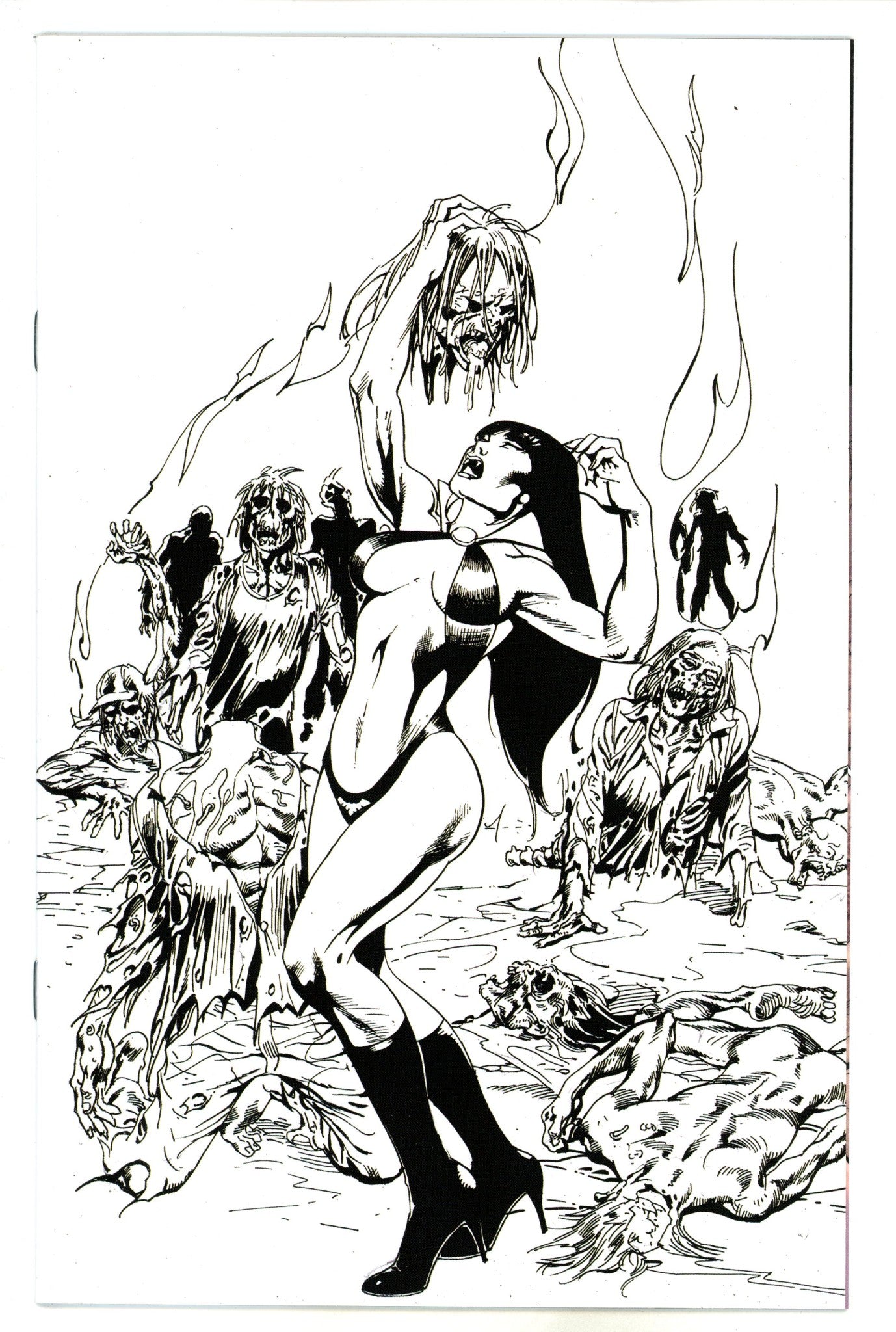Vengeance of Vampirella Vol 2 14 Castro Sketch Variant