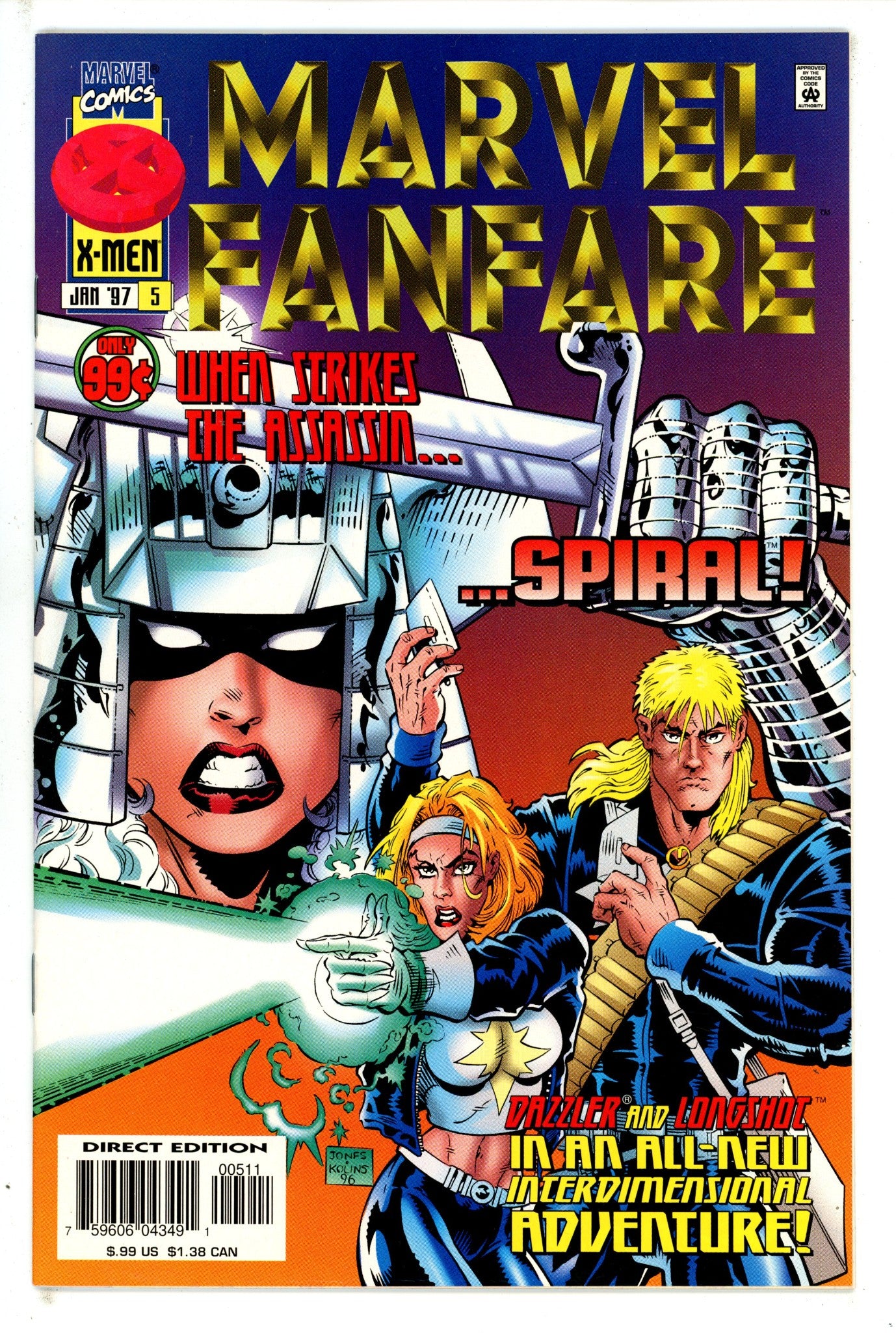 Marvel Fanfare Vol 2 5 (1997)