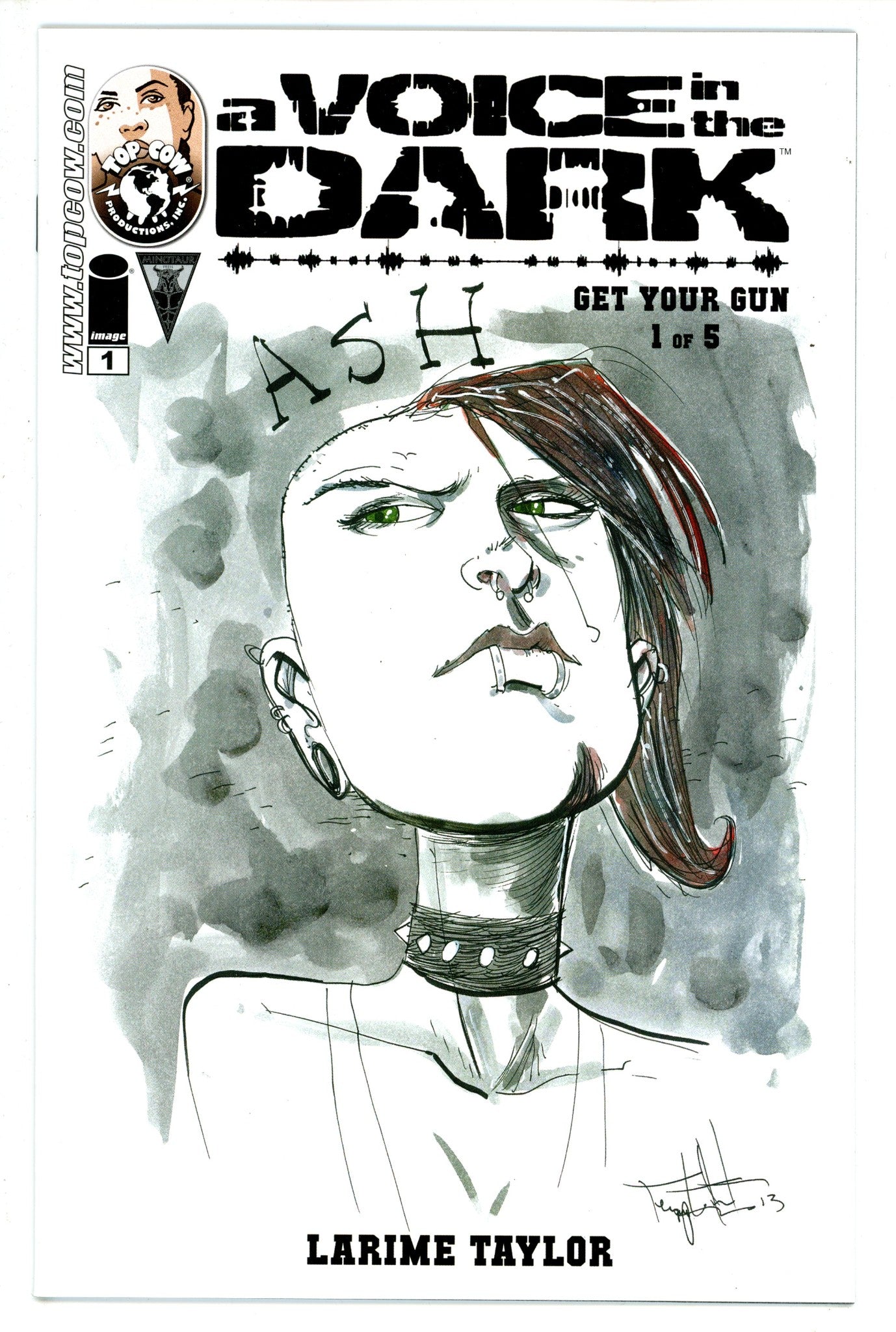 A Voice in the Dark: Get Your Gun 1 Templesmith Variant (2014)