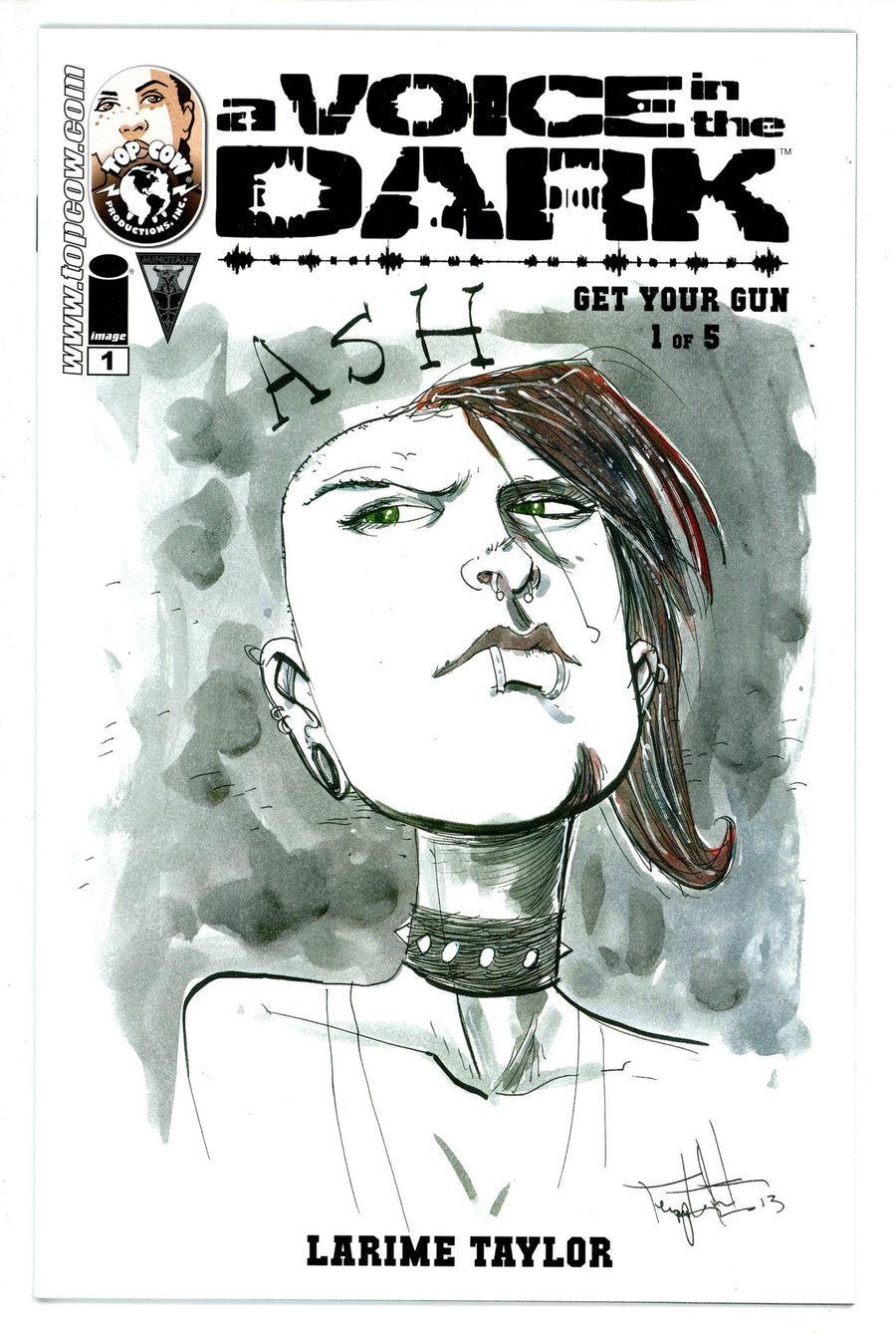 A Voice in the Dark: Get Your Gun 1 Templesmith Variant (2014)