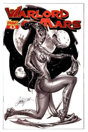 Warlord of Mars 4 Campbell B&W Variant VF+