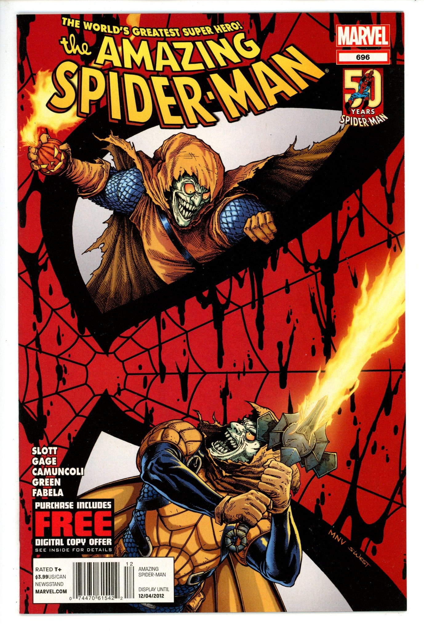 The Amazing Spider-Man Vol 2 696 Newsstand VF+