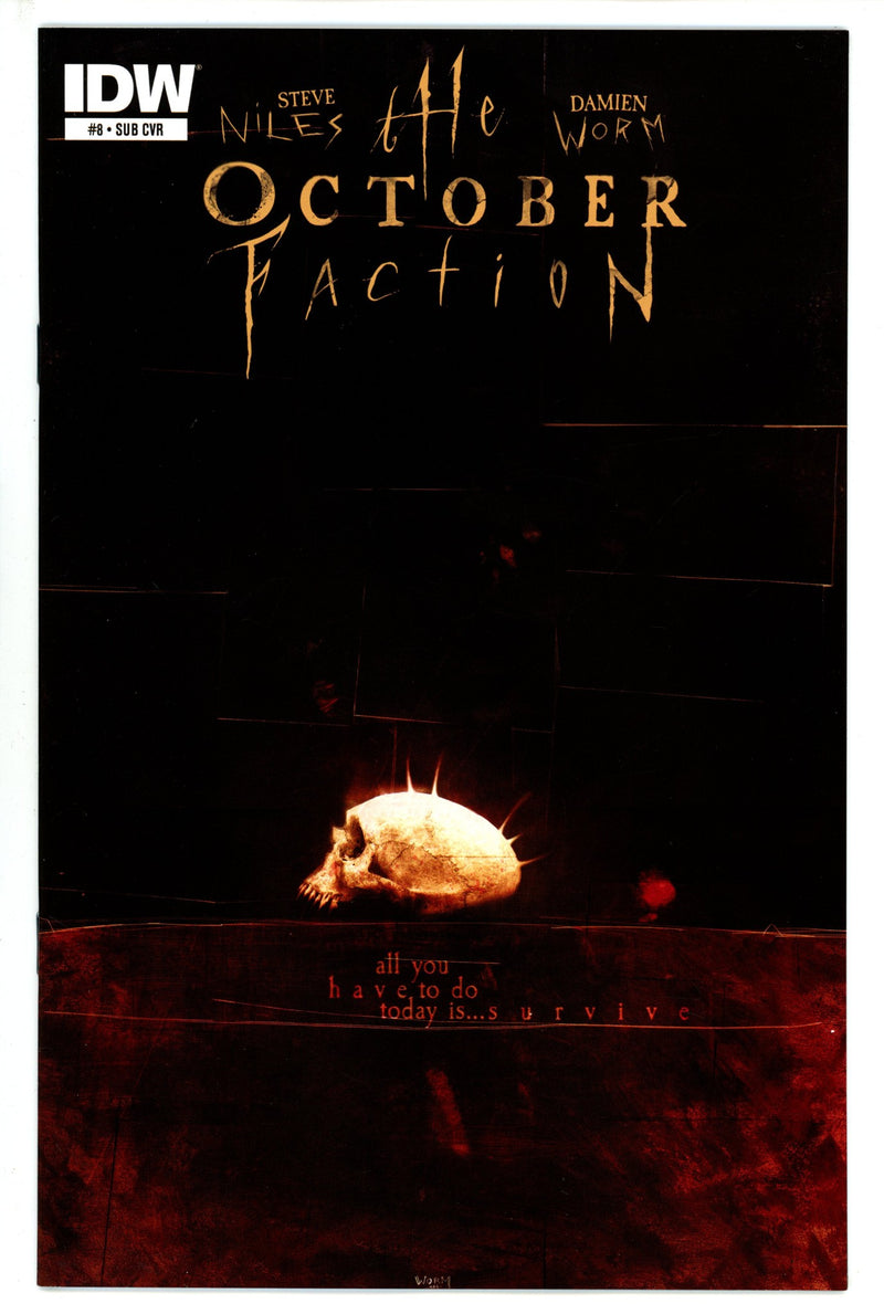 The October Faction 8 Worm Variant (2015)