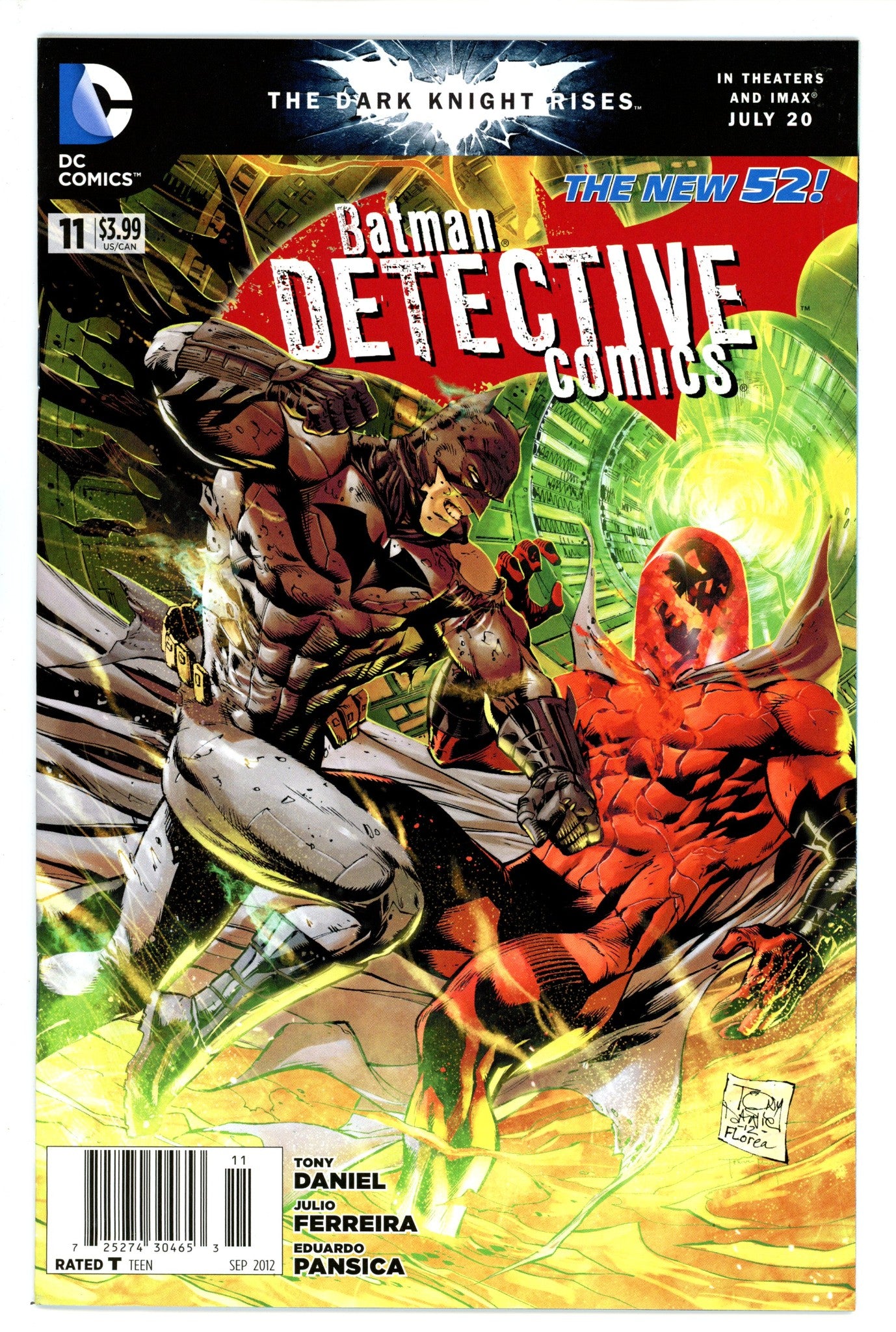 Detective Comics Vol 2 11 Newsstand F/VF