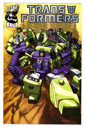 Transformers: Generation One Vol 1 4 Decepticon Variant